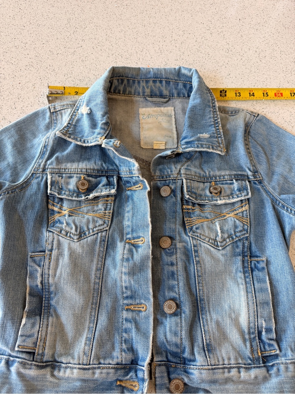 Aeropostale Light Blue women’s Denim Jacket - Picture 8 of 8